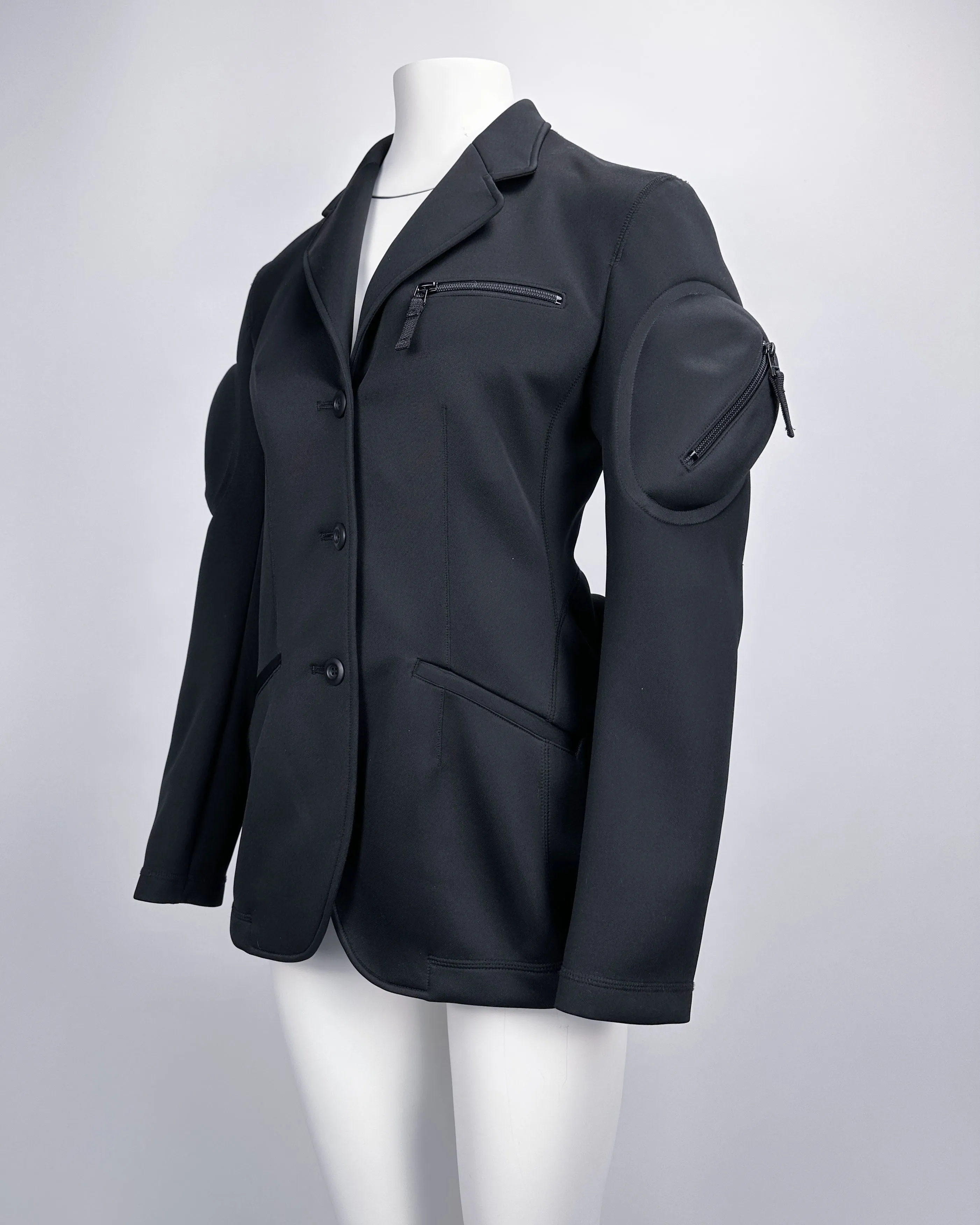 Issey Miyake 3-D Pockets Black Blazer FW 2000