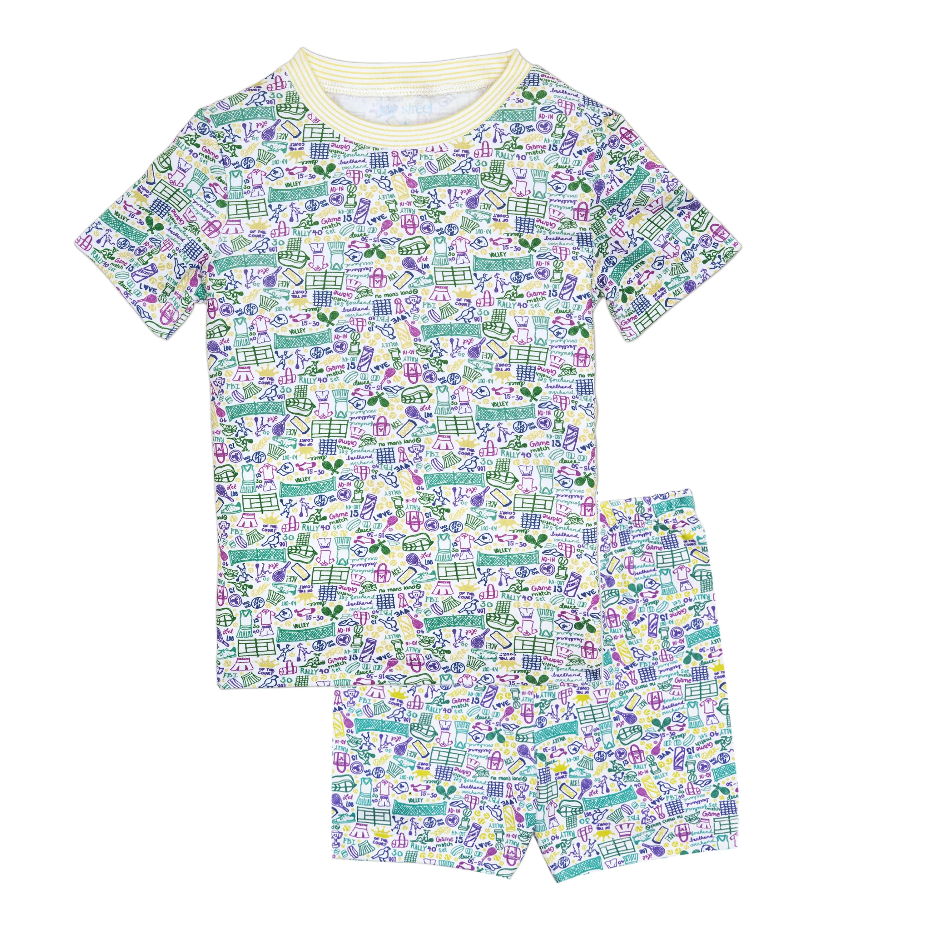 Joy Street Tennis Short Pajamas