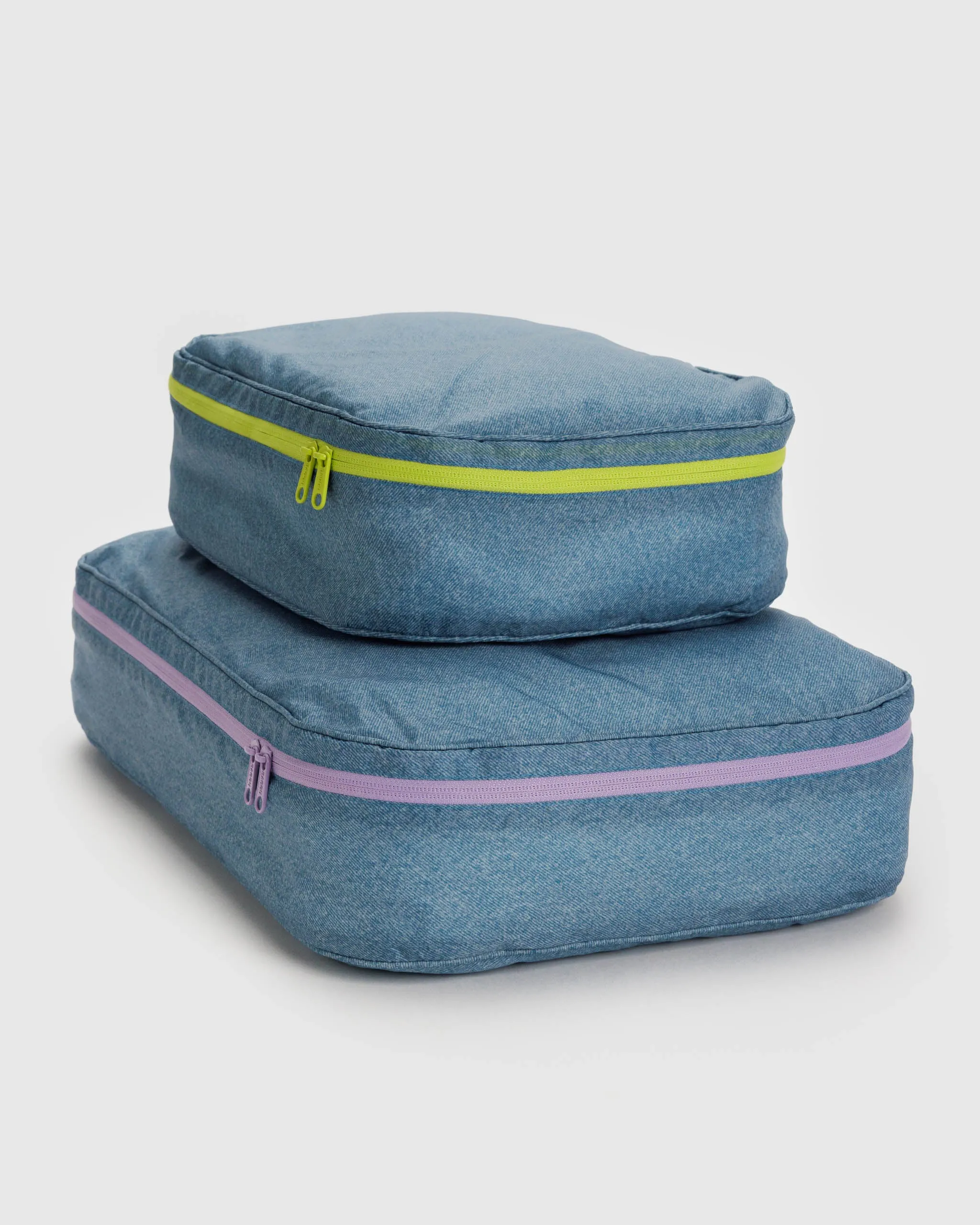 Large Packing Cube Set in Digital Denim