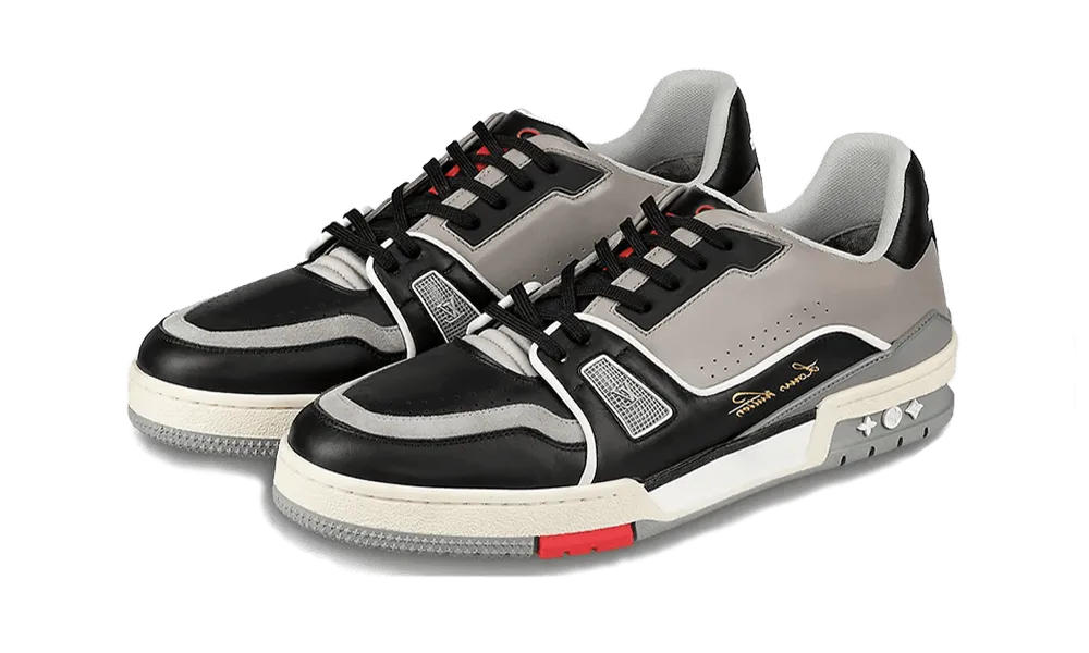 LV Trainer Sneaker Low Black Grey