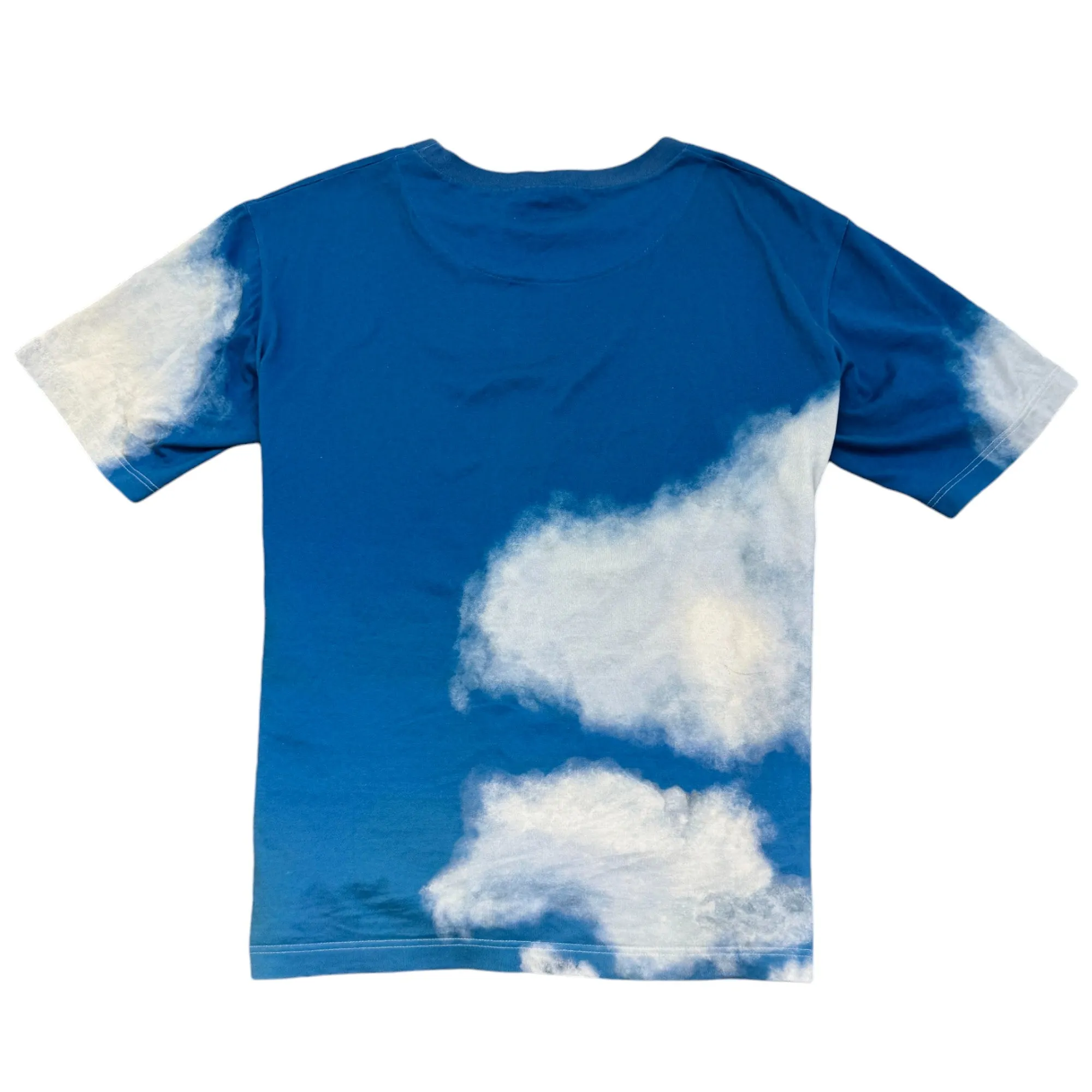 Men's Cloud T-Shirt Blue Size 4XL