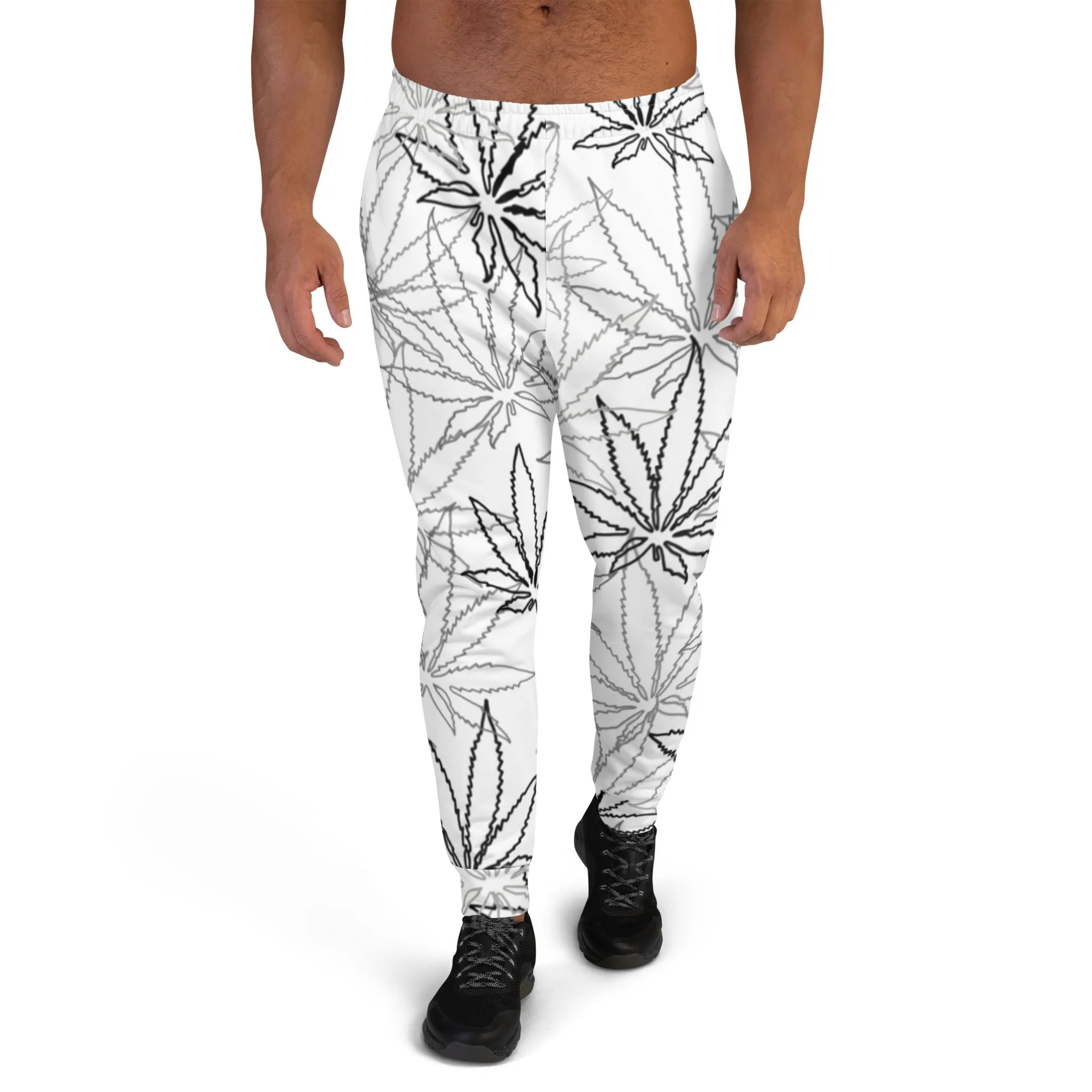 Men's White Leaf E4SO Joggers