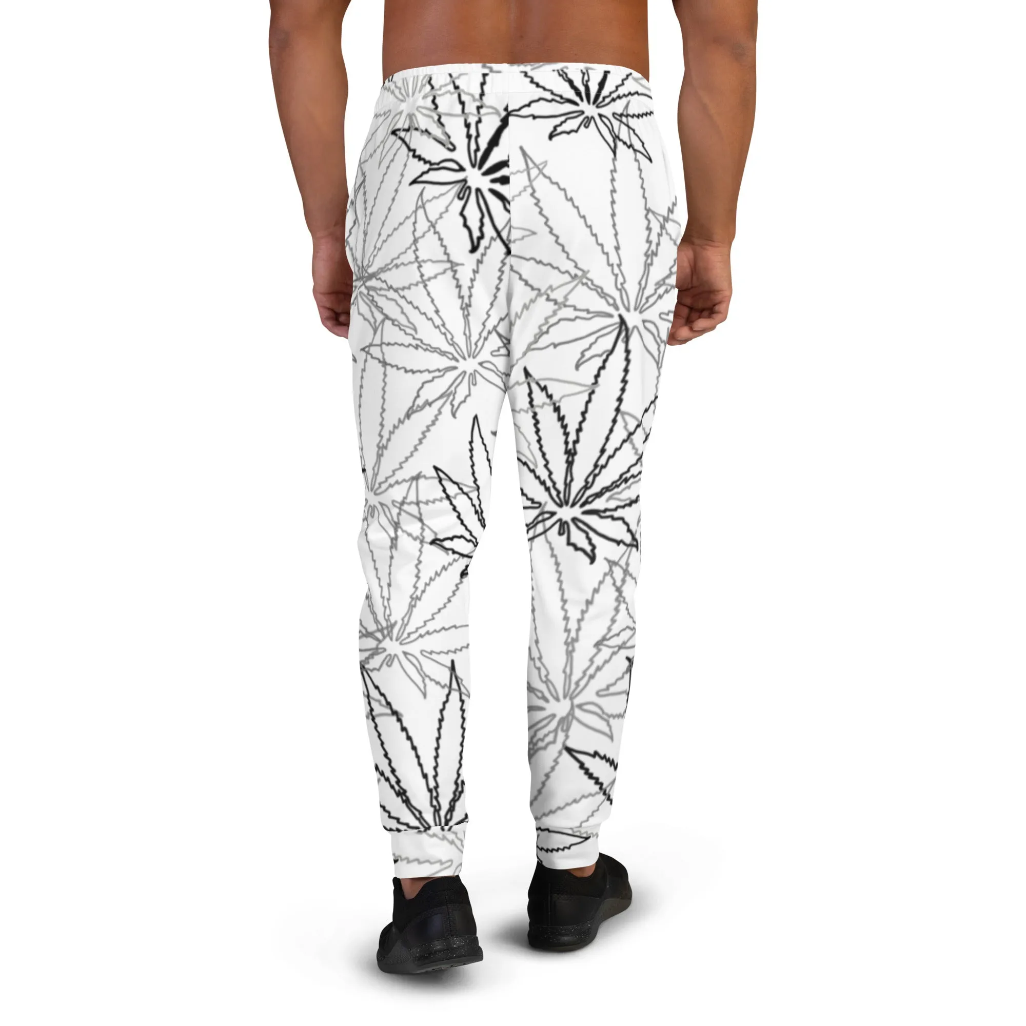 Men's White Leaf E4SO Joggers