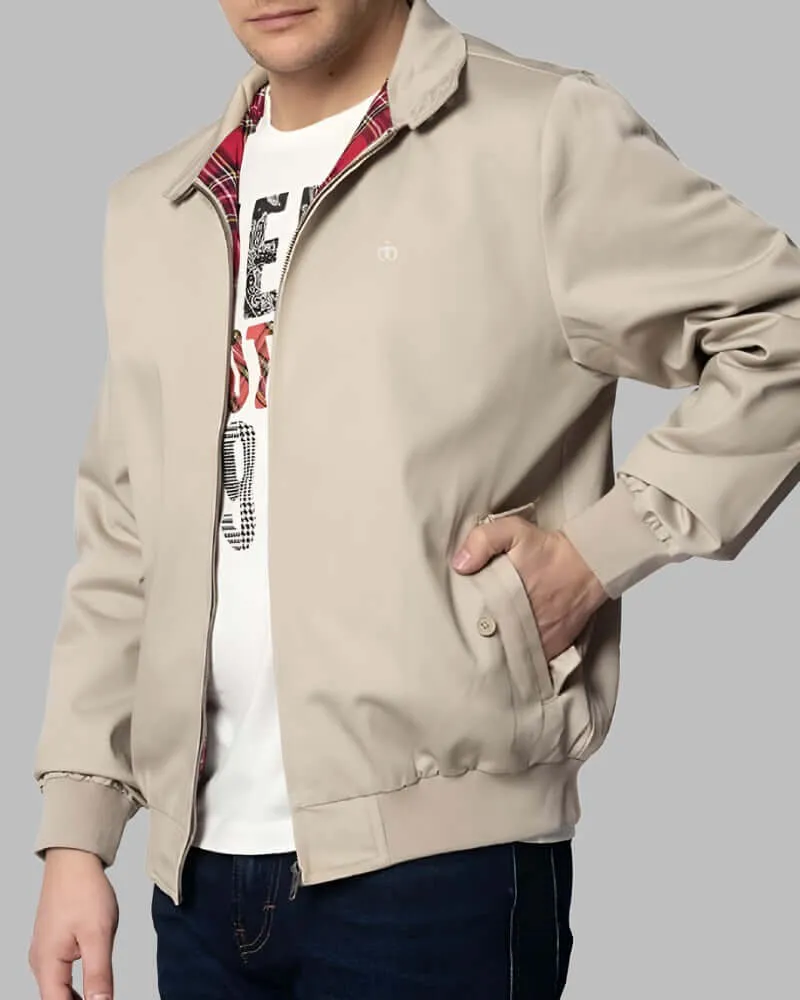 Merc London Harrington Jacket Beige