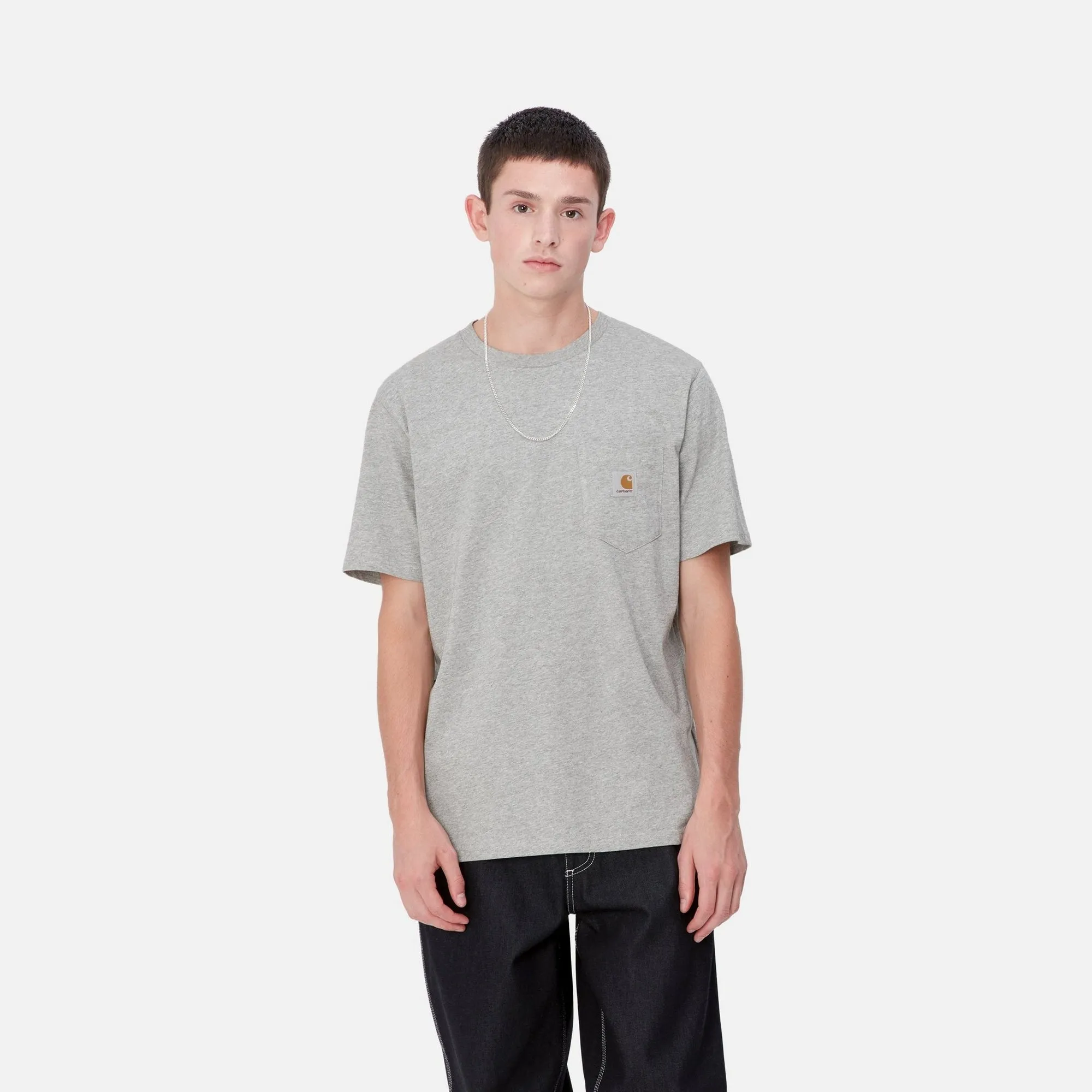 Pocket T-Shirt | Grey Heather