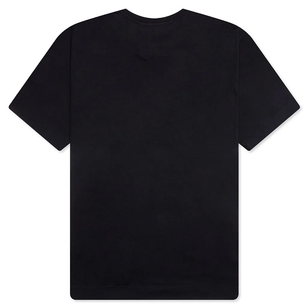 Psychedelic Oversized T-Shirt - Black