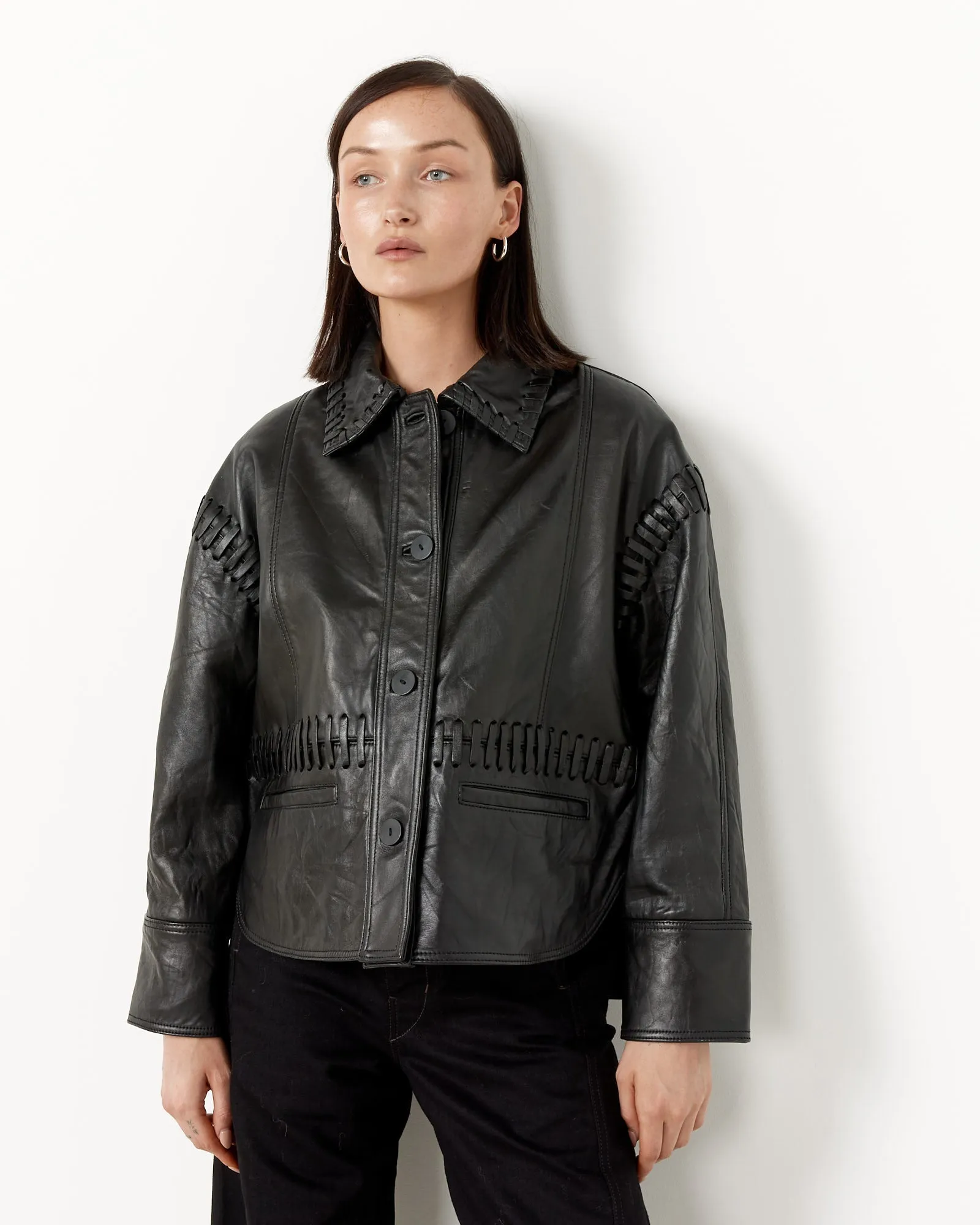 Recycled Leather Olivia Jacket