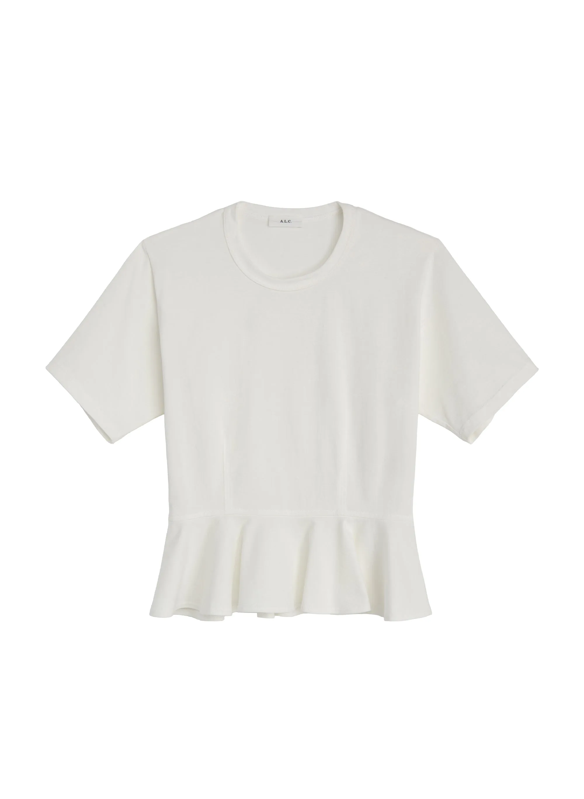 Roxy Cotton Peplum Tee