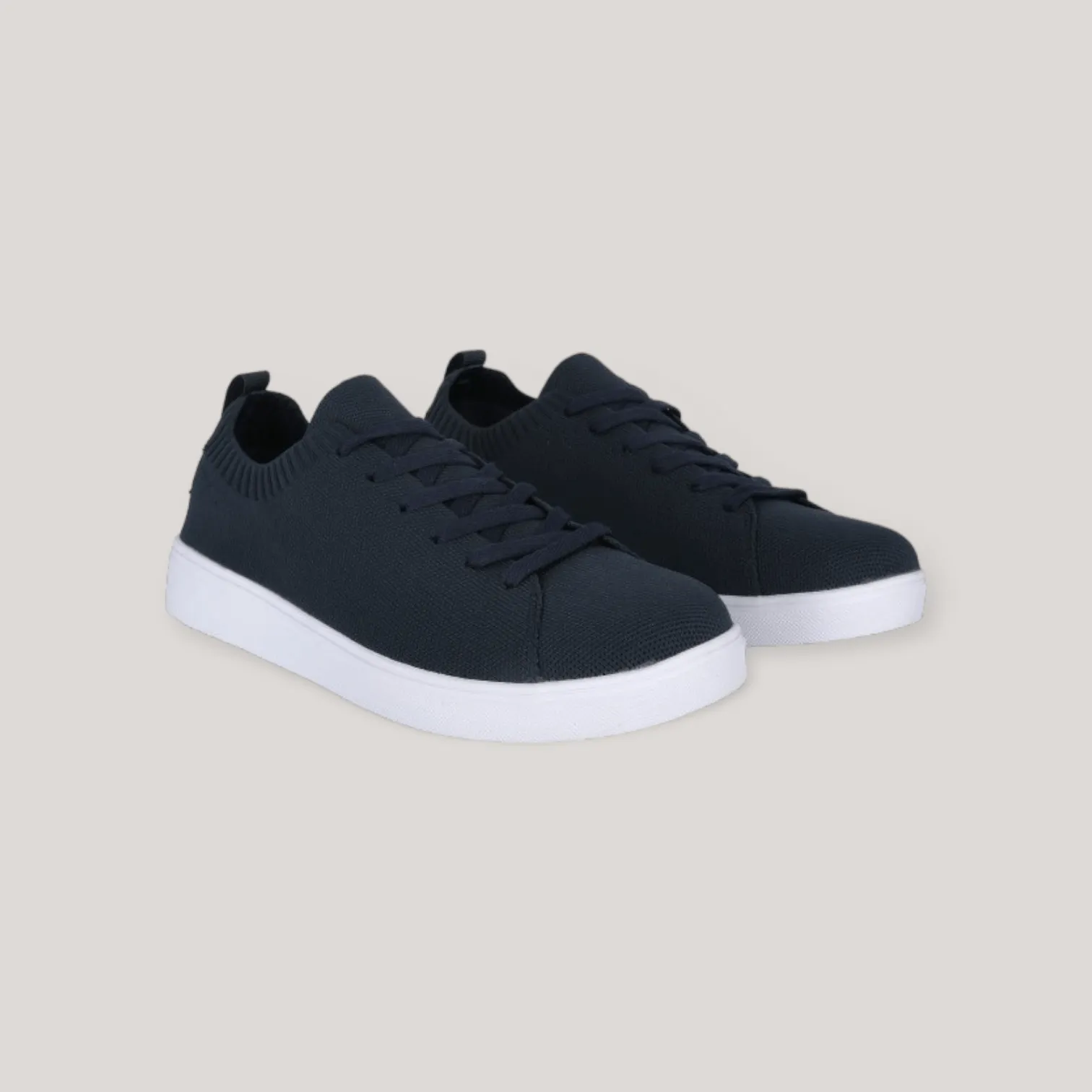 Sandford Knitted Sneakers - Navy Blue | Men's