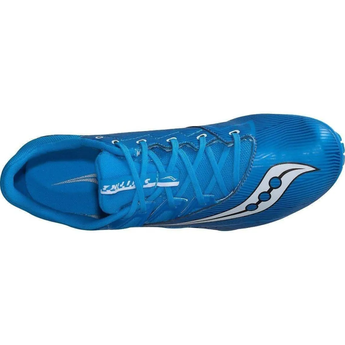 Saucony Spitfire 4 Sprint Running Spikes - Blue