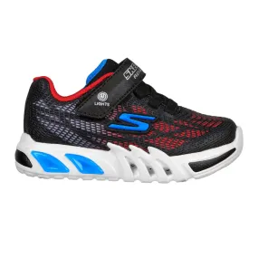 Skechers Black/Red Multi Flex-Glow Elite Vorlo Toddler Sneaker