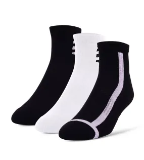 Special Edition Blackout Whiteout Cushion Ankle Sock 3 Pack