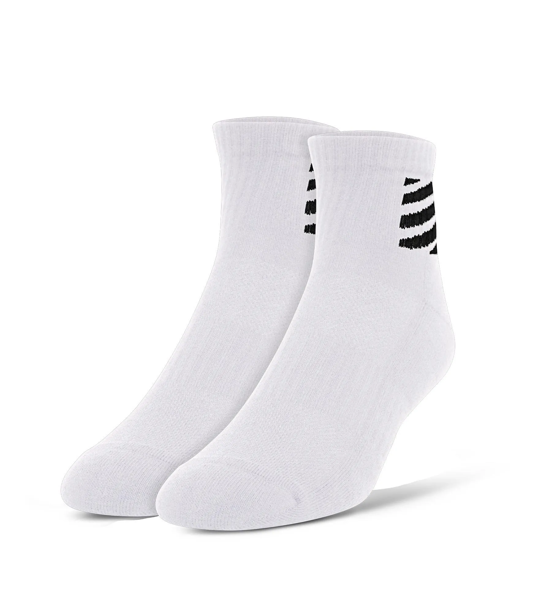 Special Edition Blackout Whiteout Cushion Ankle Sock 3 Pack