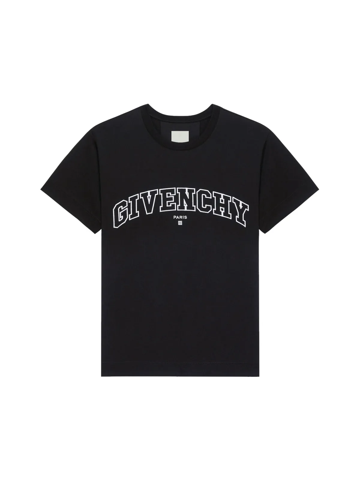 T-shirt in GIVENCHY College embroidered jersey