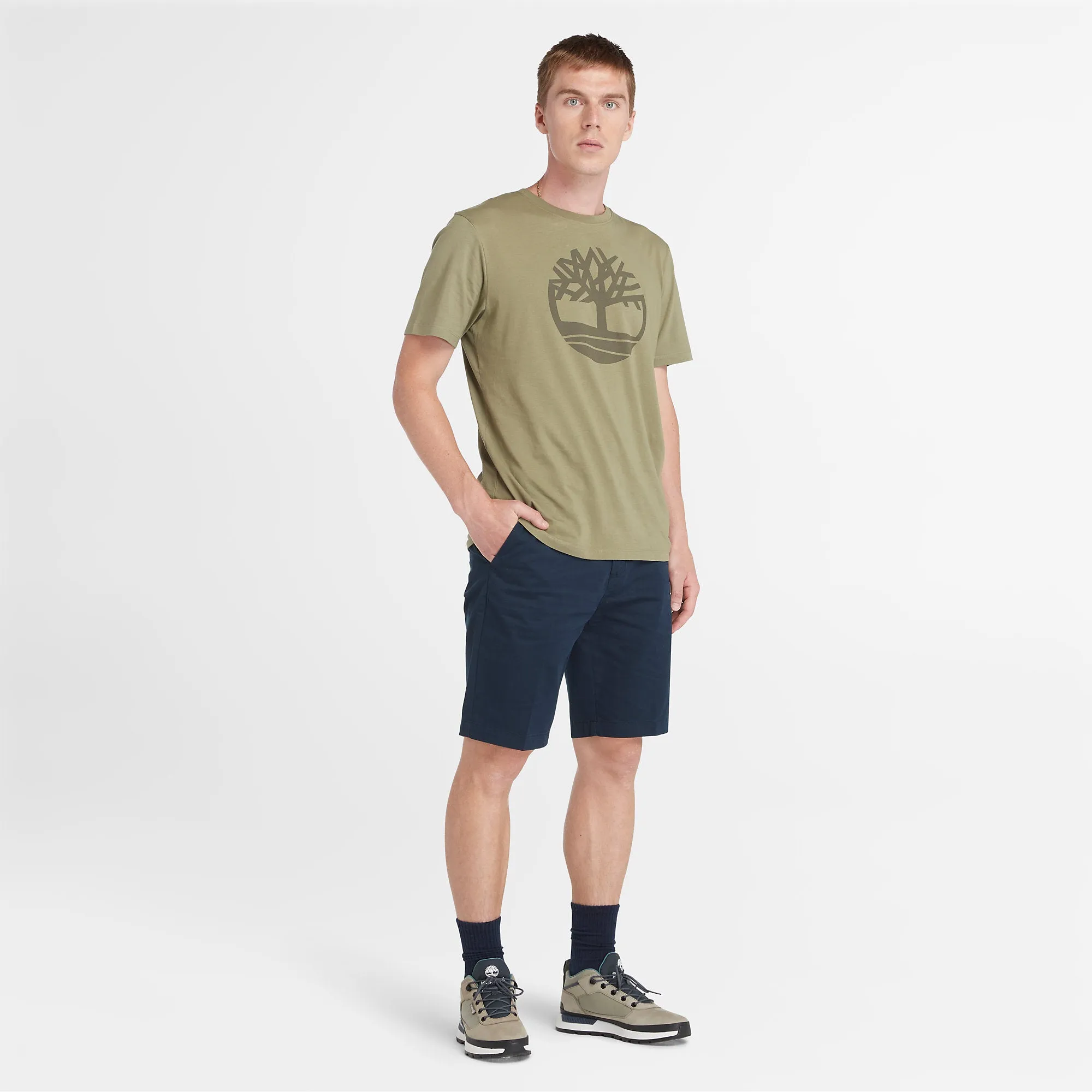 Timberland 'Kennebec River Tree Logo' T-Shirt - Short Sleeved