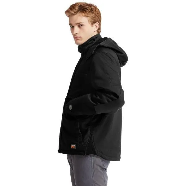 Timberland Pro Men's Ironhide Insulated Hooded Jacket -Black- TB0A237T015