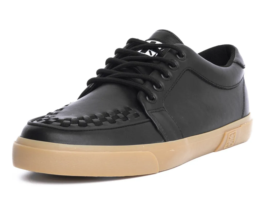 T.U.K BLACK NO RING GUM SNEAKER CREEPER