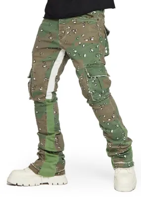 Valabasas “Commander 2.0” Camo Stacked Jeans