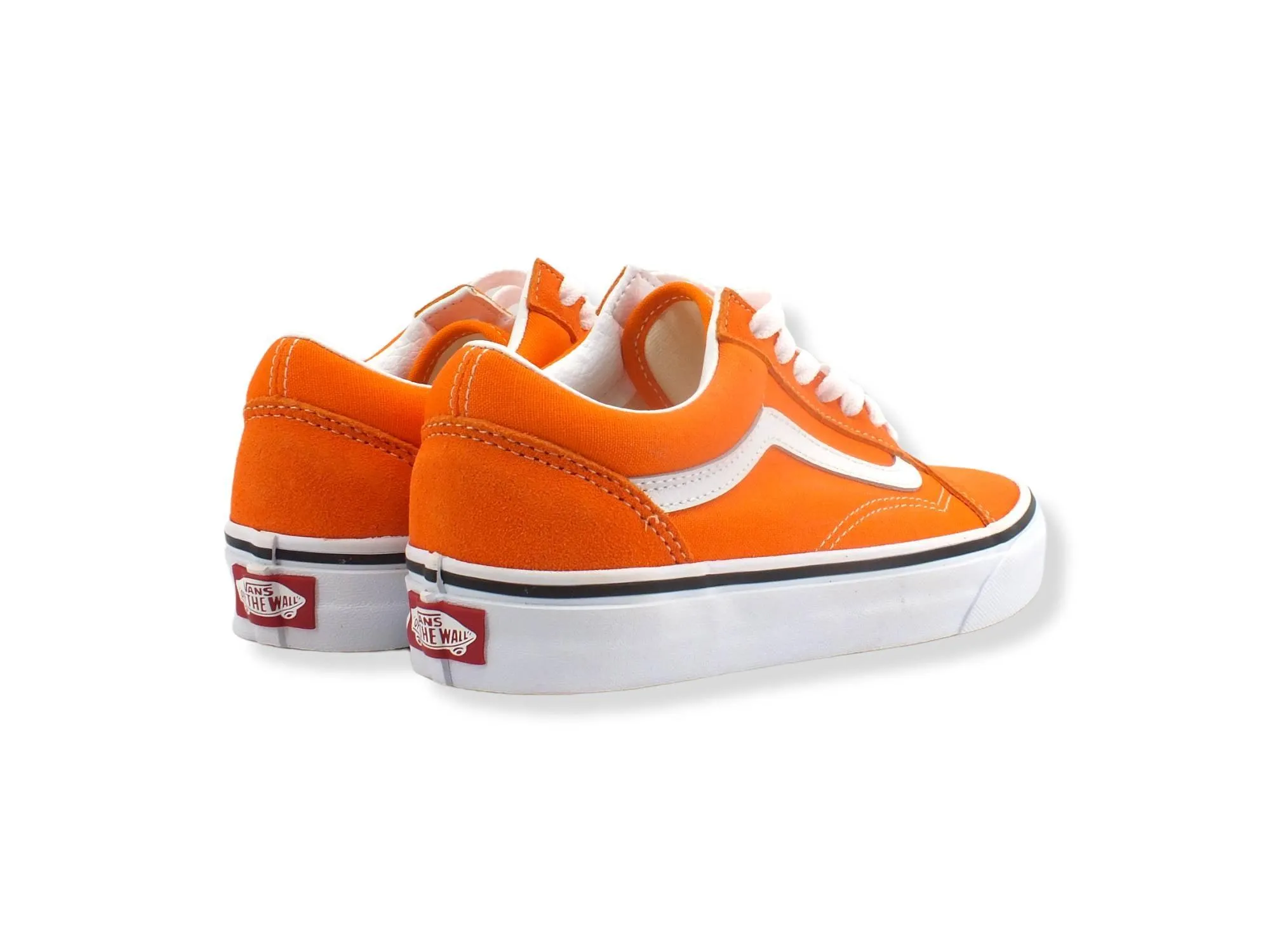 VANS Old Skool Sneaker Orange Tiger True White VN0A5KRFAVM1