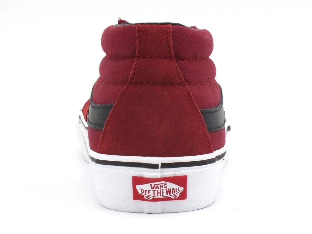 VANS SK8 - Mid Biking Red True White VN0A3WM31K41