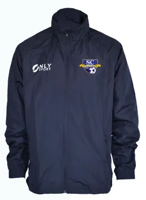 Navy Blue Spray Jacket for Williamstown - Weatherproof and Lightweight