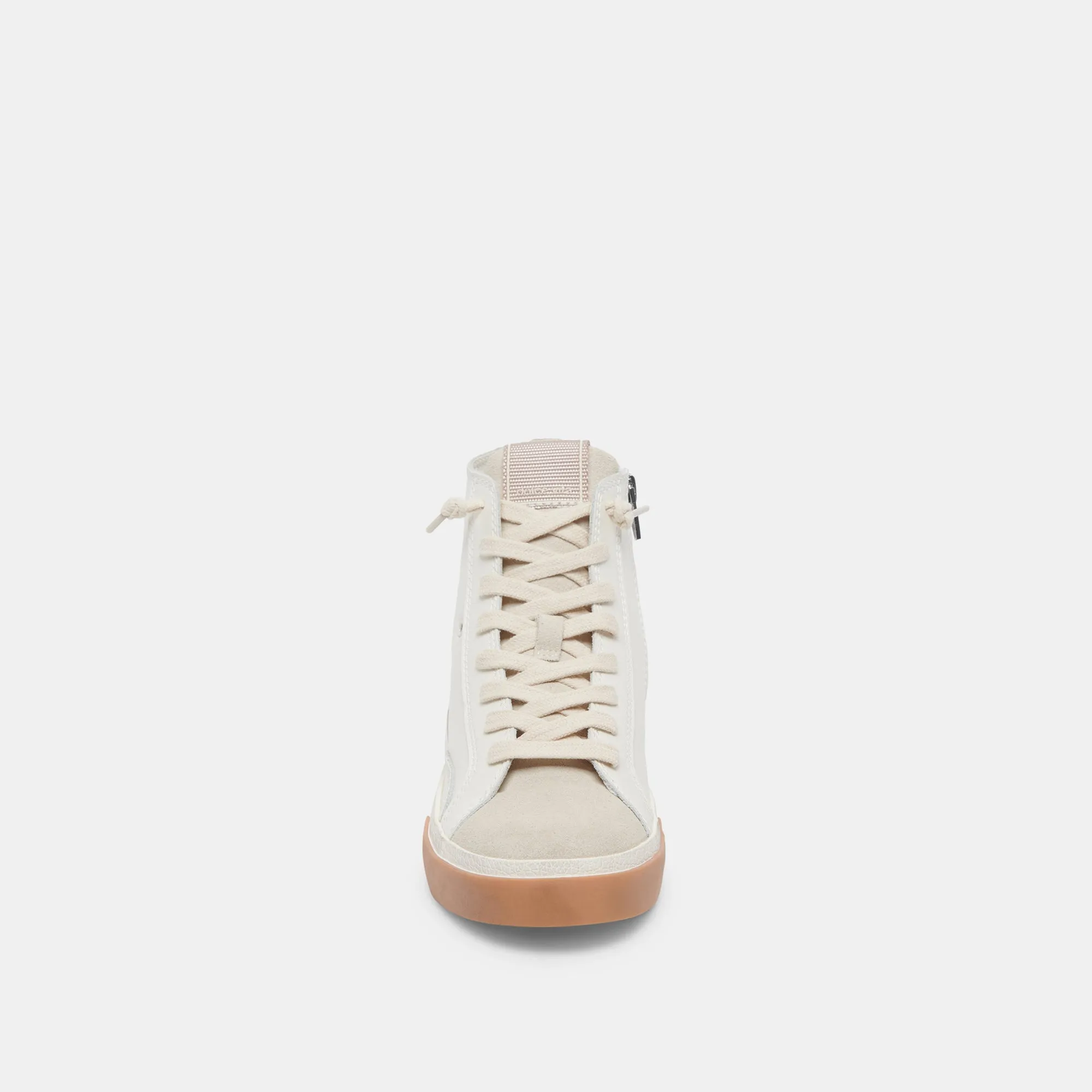 ZOHARA SNEAKERS WHITE TAN LEATHER