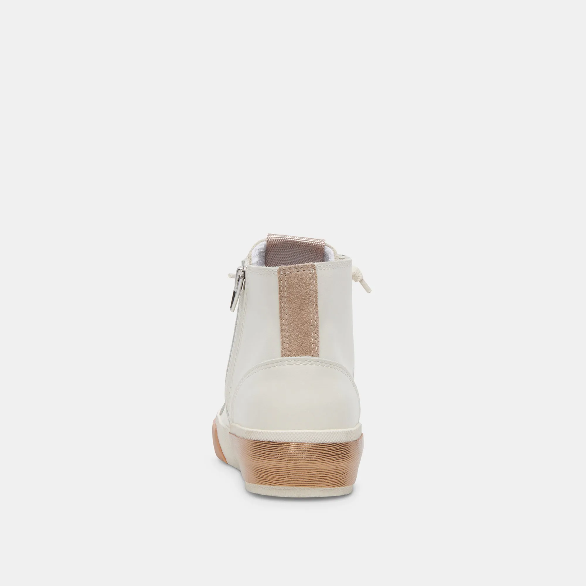 ZOHARA SNEAKERS WHITE TAN LEATHER